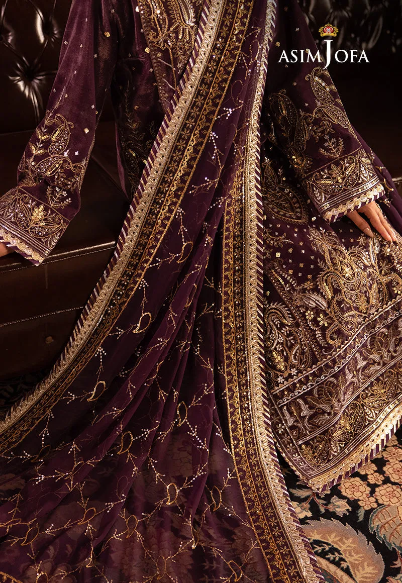 ASIM JOFA | MAKHMAL - WEDDING VELVET | AJMM-06