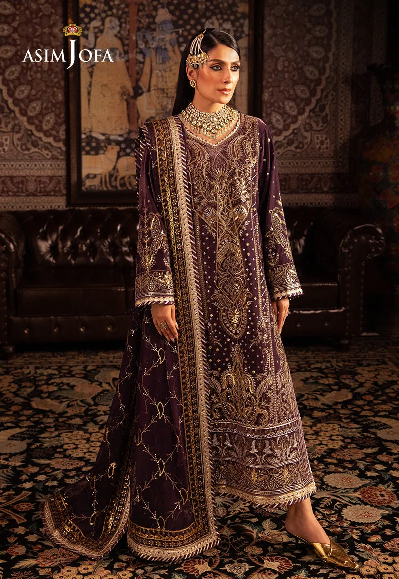 ASIM JOFA | MAKHMAL - WEDDING VELVET | AJMM-06