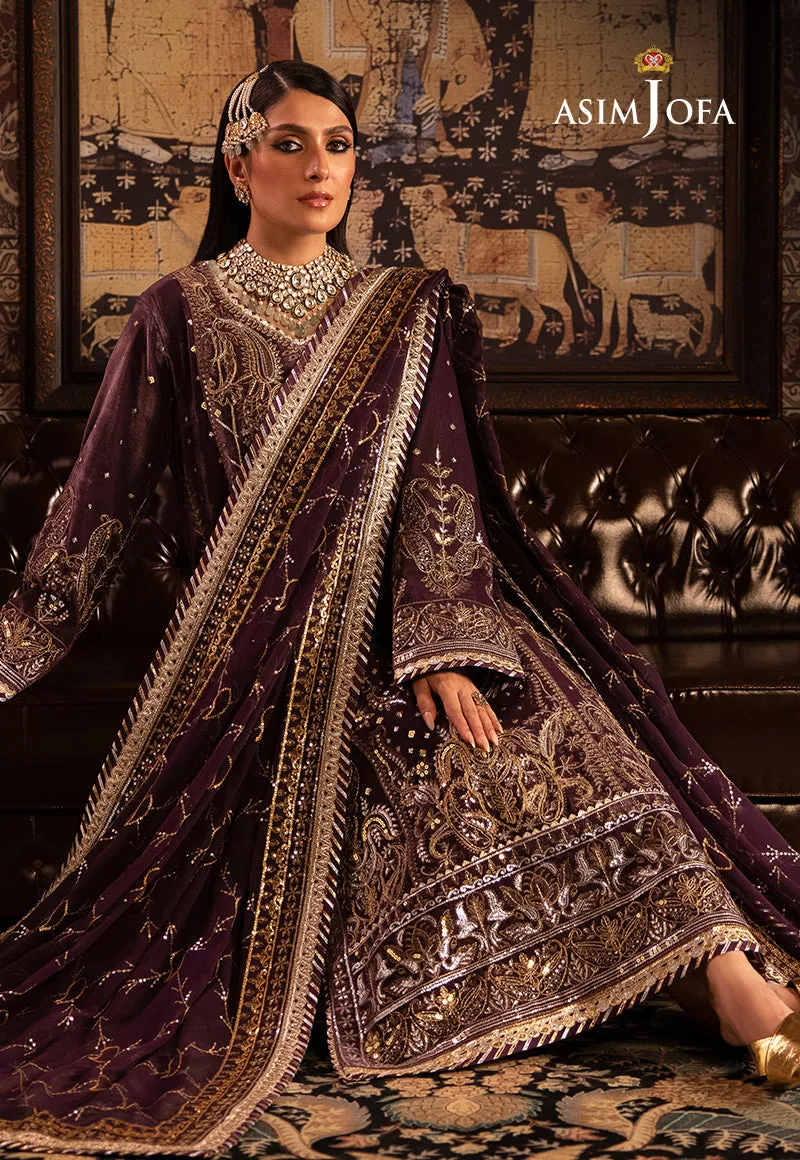 ASIM JOFA | MAKHMAL - WEDDING VELVET | AJMM-06