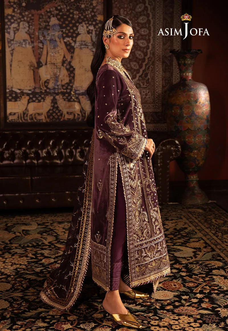 ASIM JOFA | MAKHMAL - WEDDING VELVET | AJMM-06