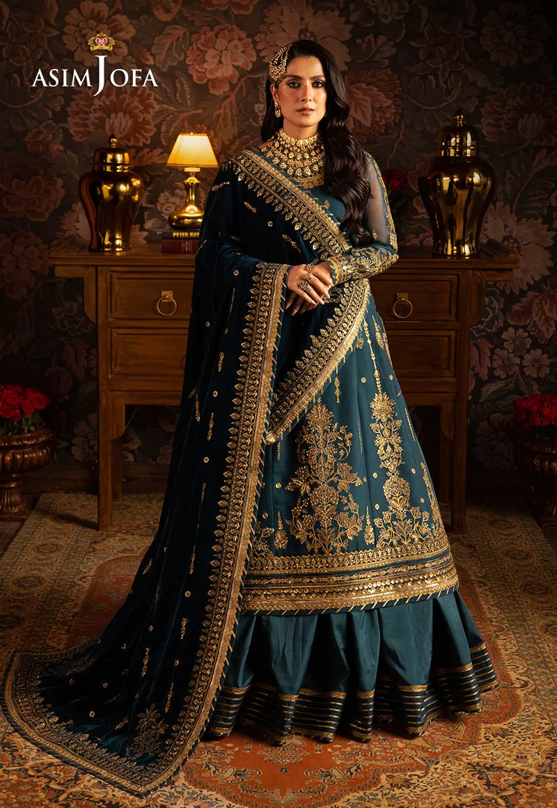 ASIM JOFA | MAKHMAL - WEDDING VELVET | AJMM-07
