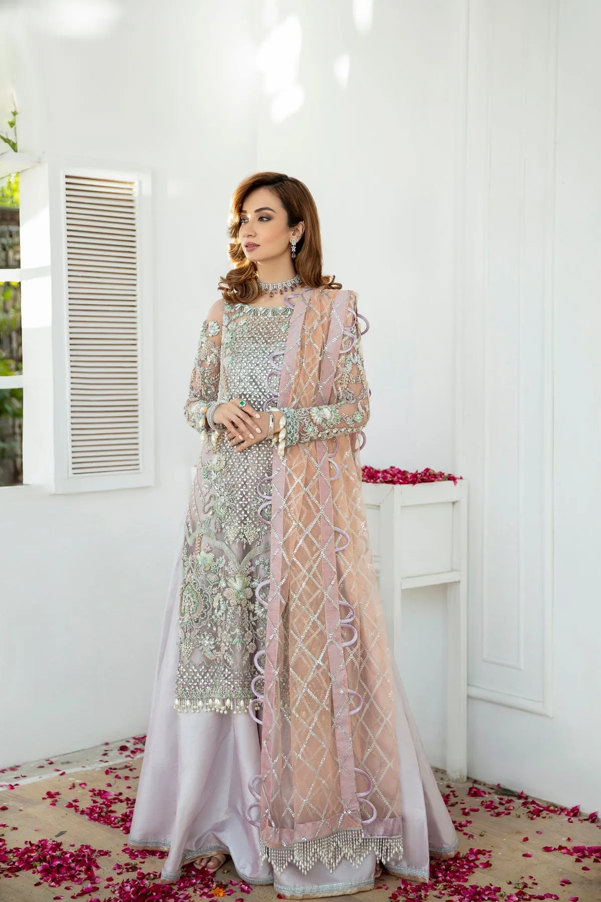 Averill | AJR Couture Bridals Collection 2022 | Embroidered and Embellished Bridal Suits