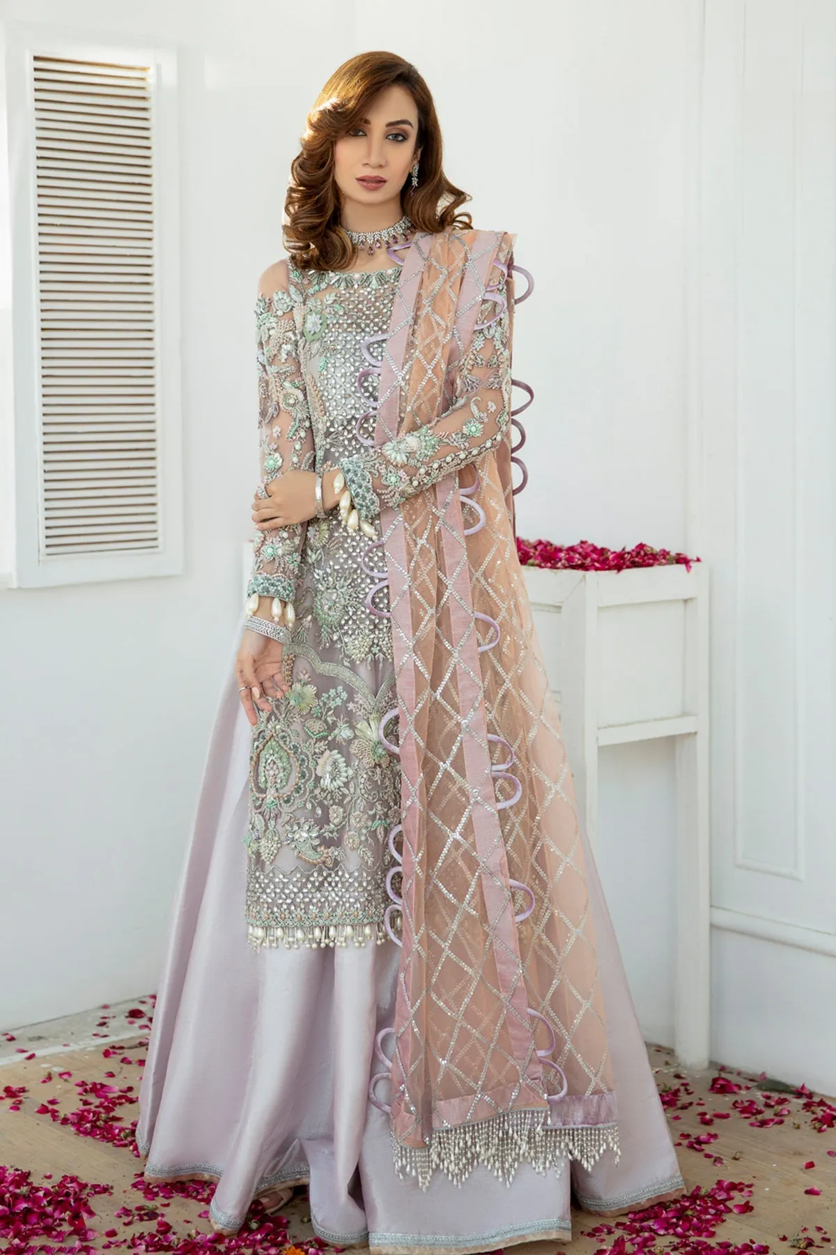 Averill | AJR Couture Bridals Collection 2022 | Embroidered and Embellished Bridal Suits