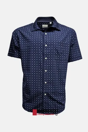 Back Bay Bamboo Soft Touch Print Short Sleeve Shirt