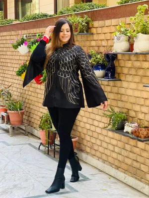 Bat Wings Cape Coat