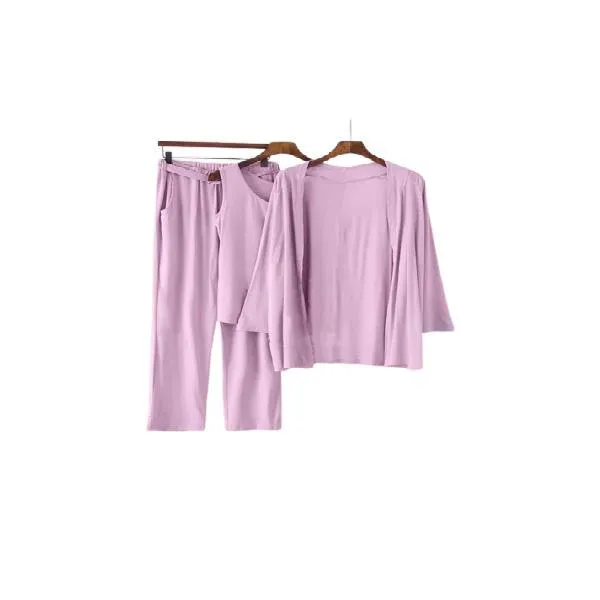 Best long t shirts Vintage 3 Piece Night-Dress-Pink Online In Pakistan