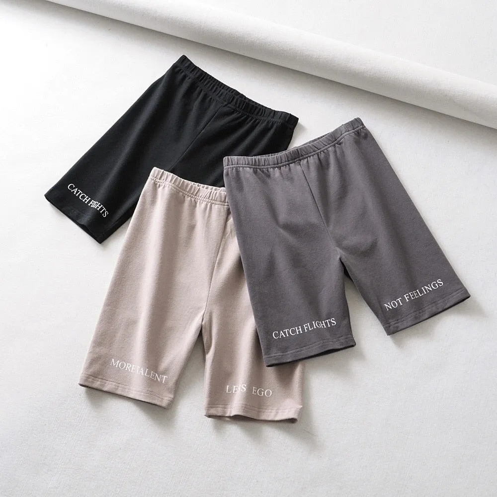 Biker shorts high waist
