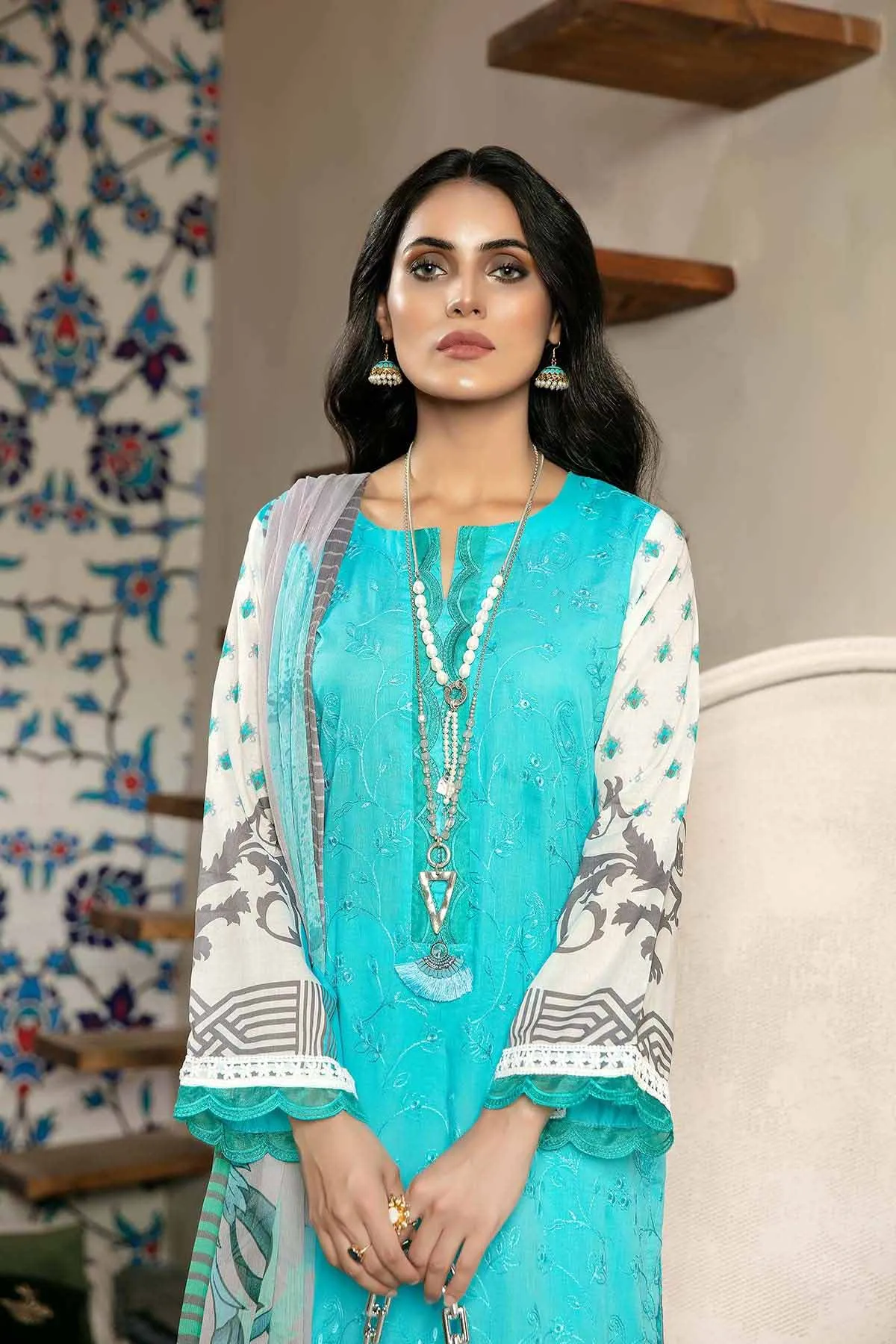 Bin Rashid Lawn Chikankari Pakistani Women Suits Collection