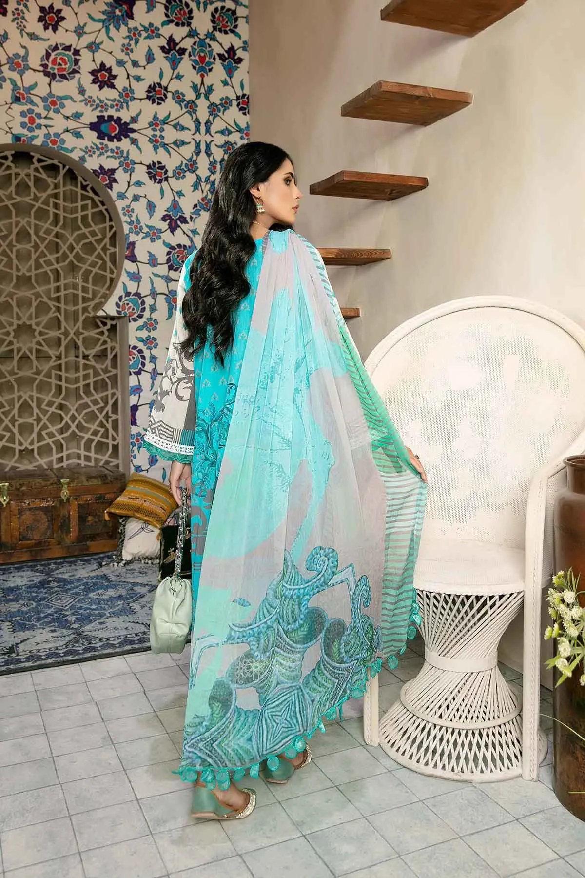 Bin Rashid Lawn Chikankari Pakistani Women Suits Collection