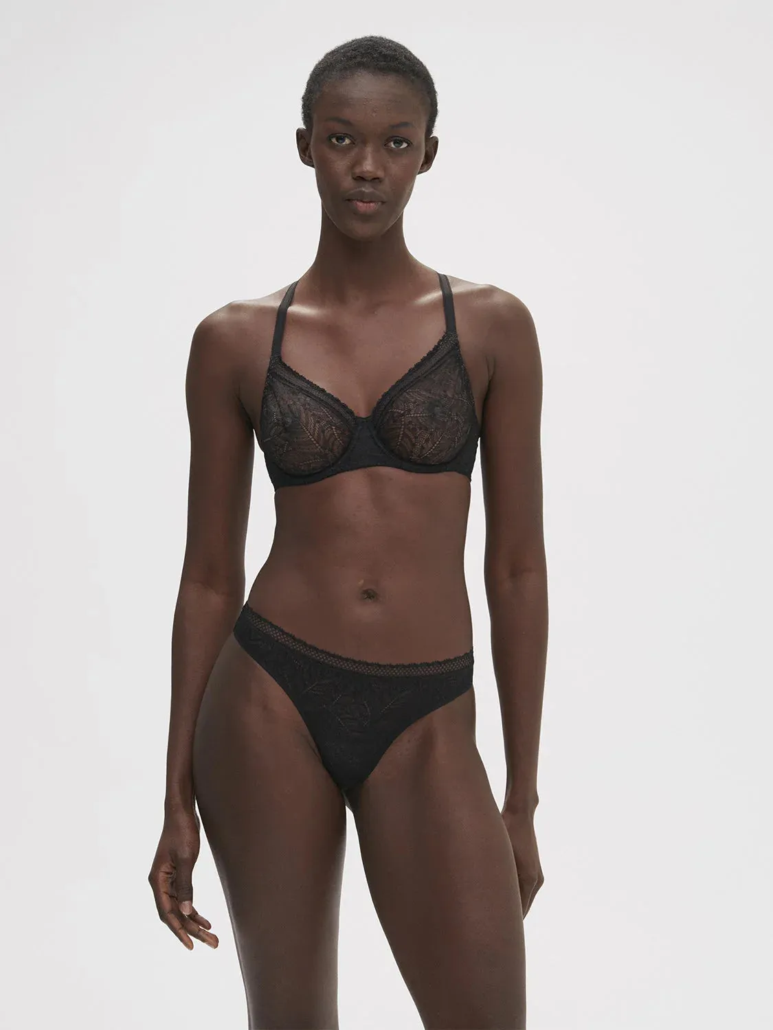 Black Comete Thong