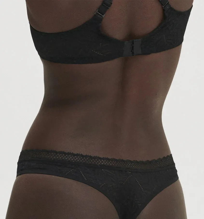 Black Comete Thong
