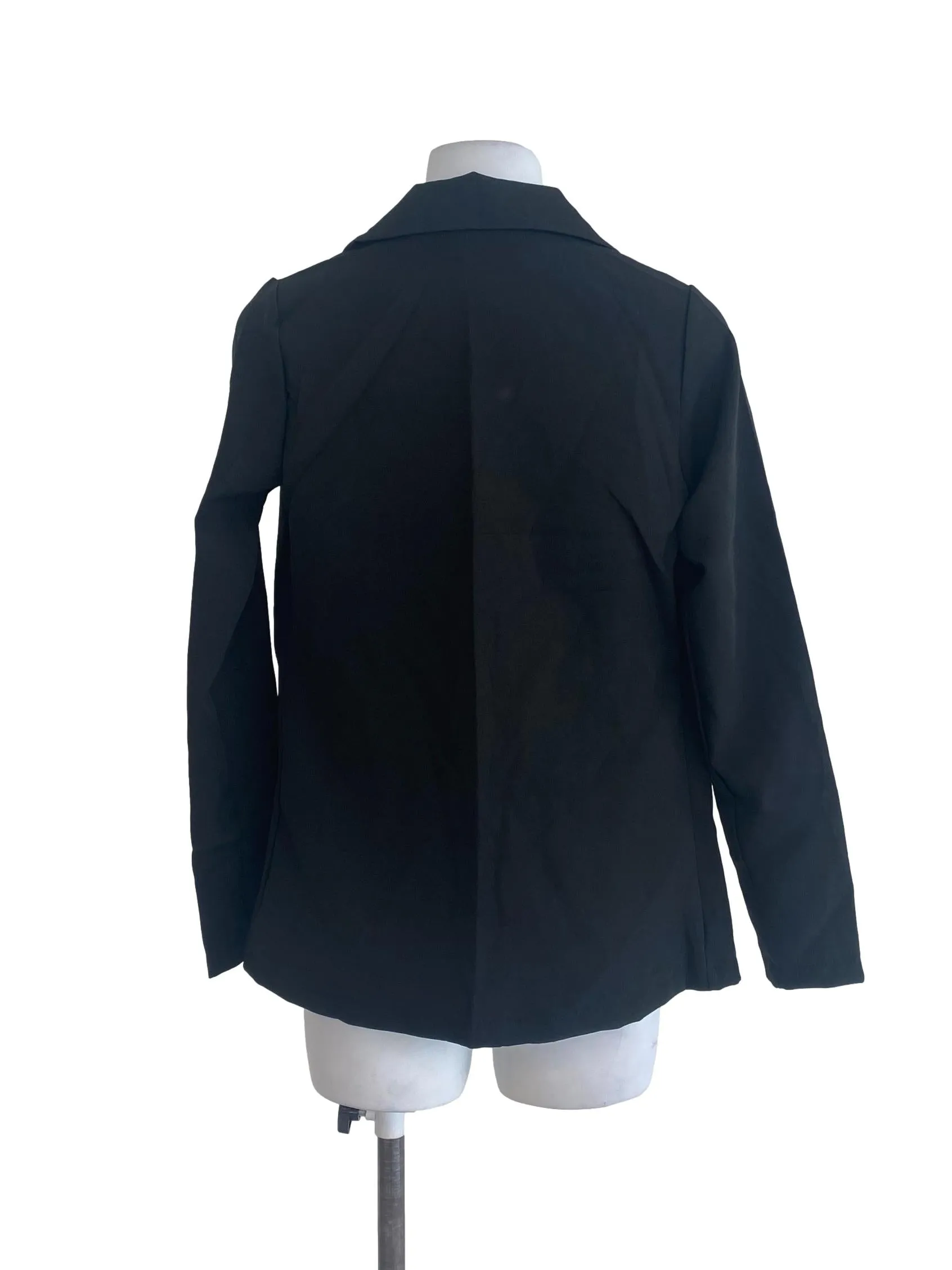 Black Plain Blazer