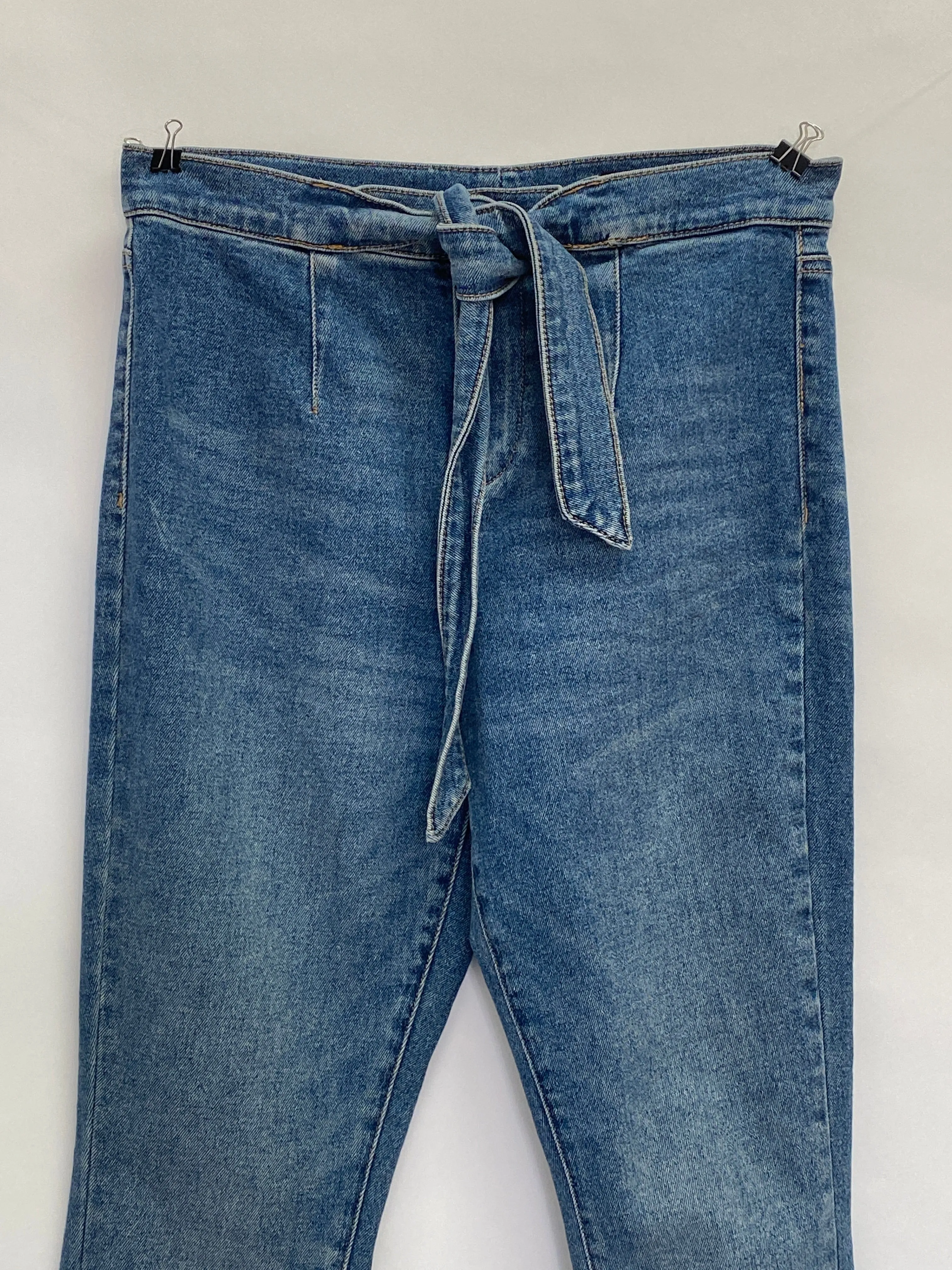 BLANK NYC Lightwash Denim with Tie