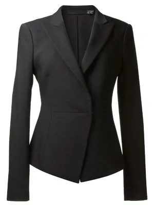 BLK DNM Women's Black Blazer 47 #WBP2201 US 4 $595 NWT