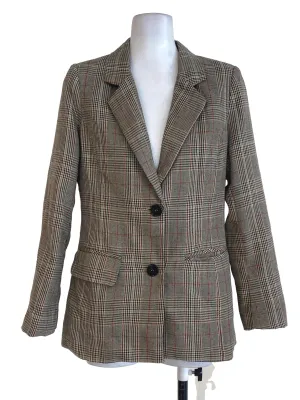 Brown Oxford Tartan Blazer