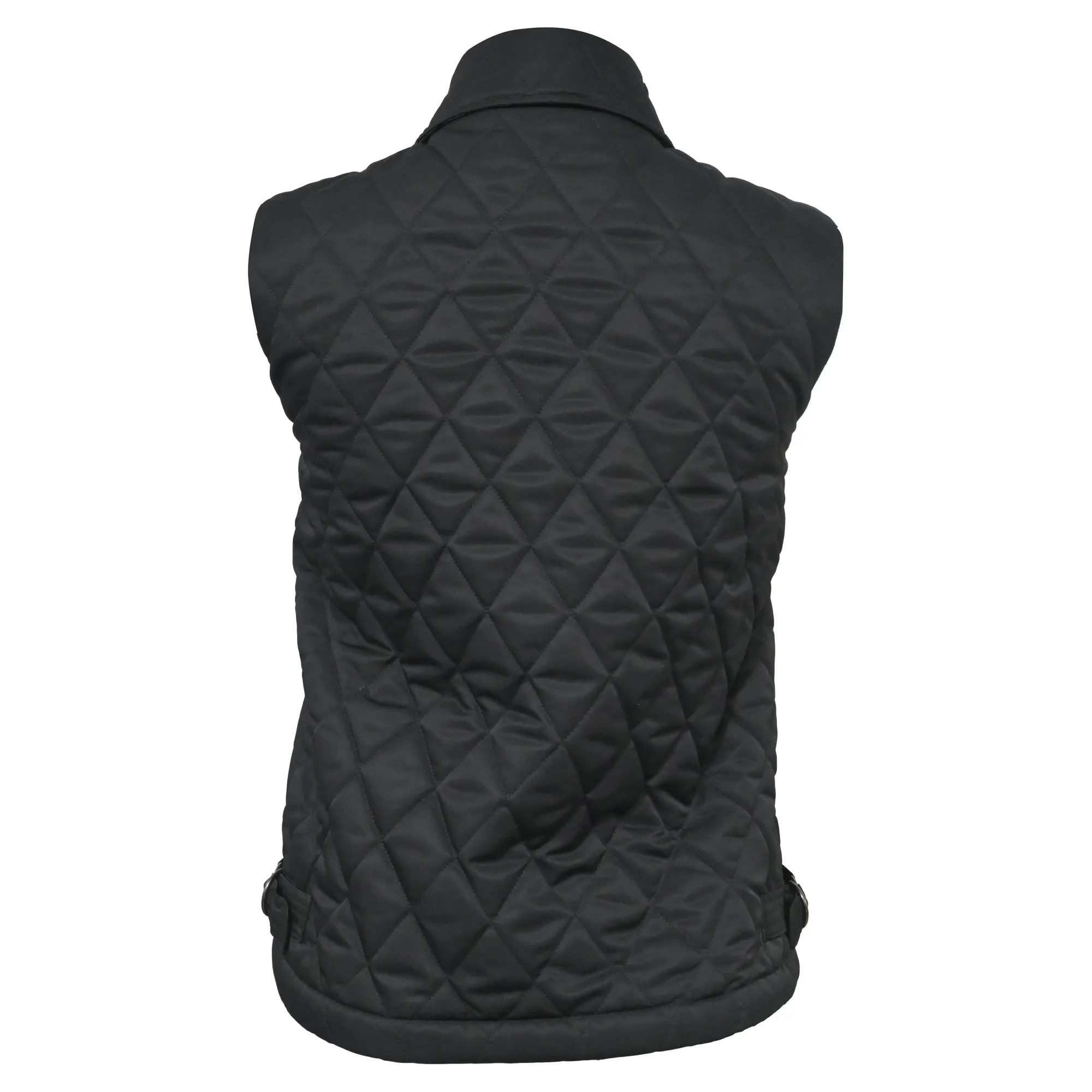 Burberry Quilted Vest in Black Polyester