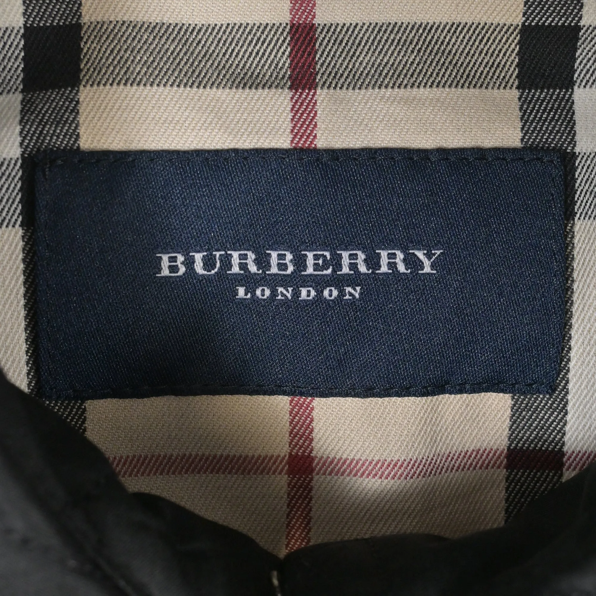 Burberry Quilted Vest in Black Polyester