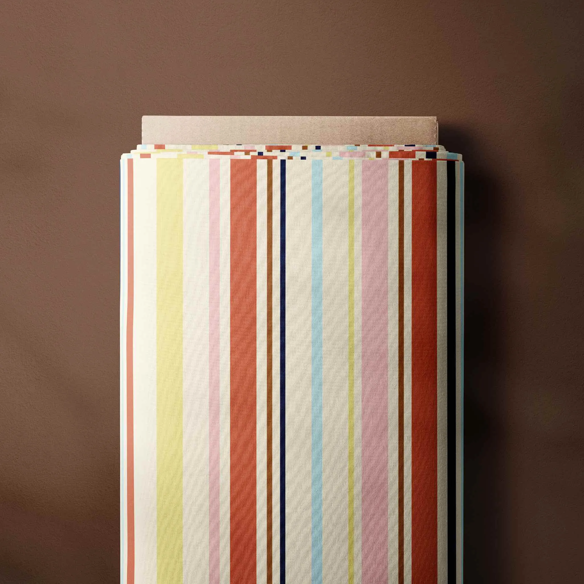 Camp Collar Shirt Kit - Barcode Retro Stripe