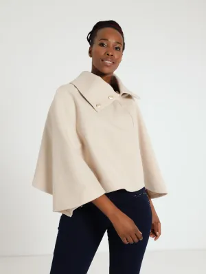Cape Jacket - Oatmeal
