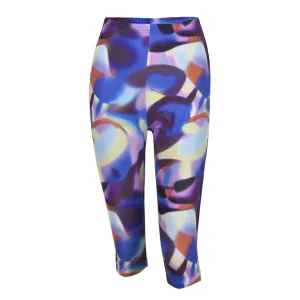 Casual Pants Summer Tie Dyed Elastic Waist Slimming Skinny Shorts
