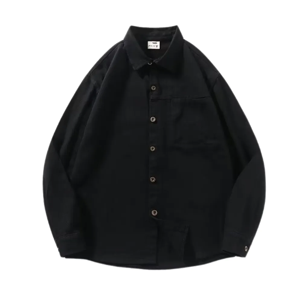 Casual Solid Color Shirt