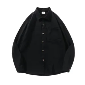 Casual Solid Color Shirt