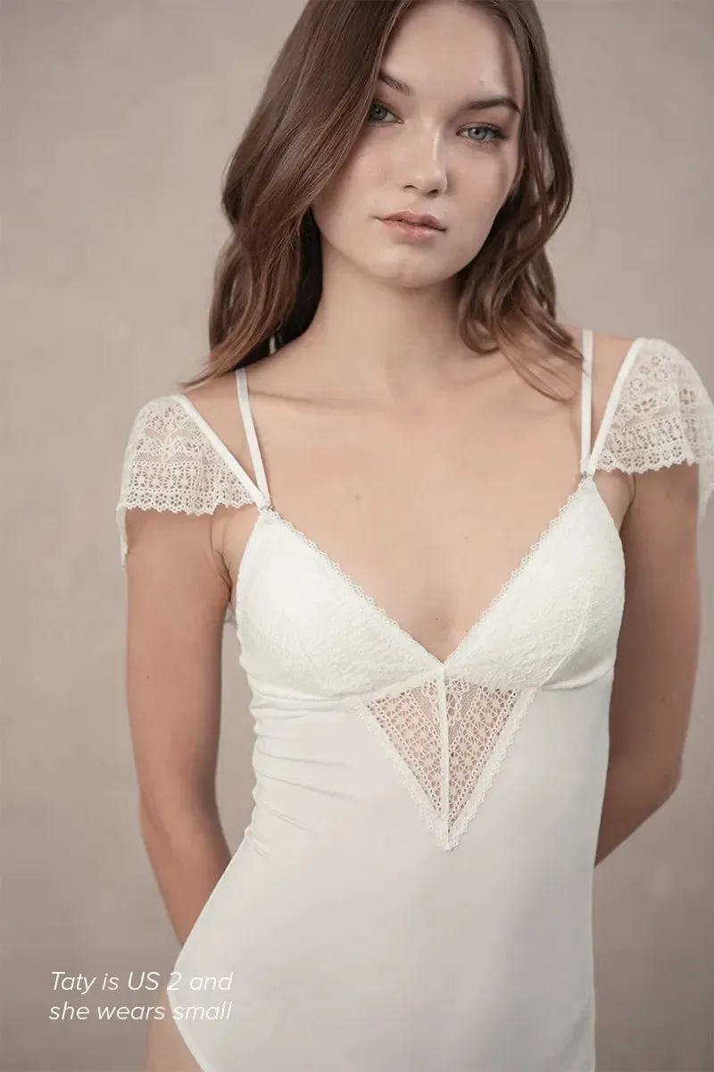 Celiné NOIR Wonder Lace Straps