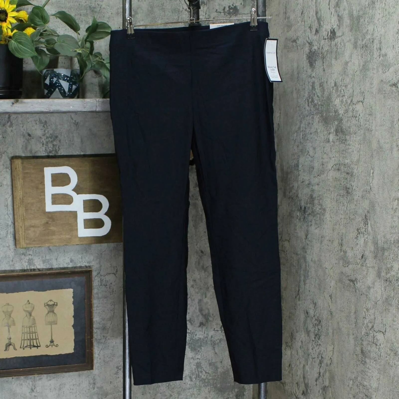 Charter Club Women's Chelsea Tummy Control Skinny Leg Ankle Pants
