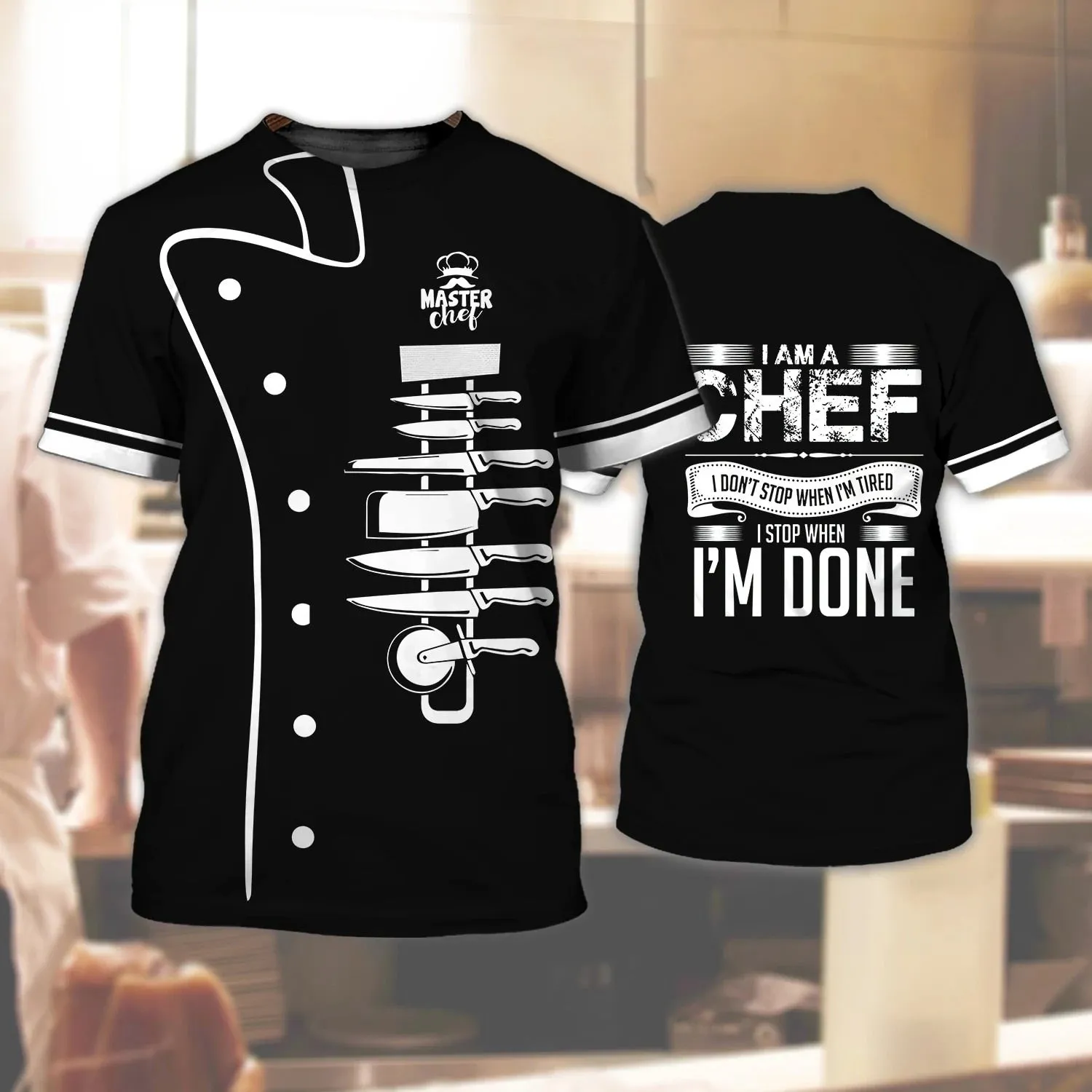 Chef Shirt T-shirtShort Sleeve