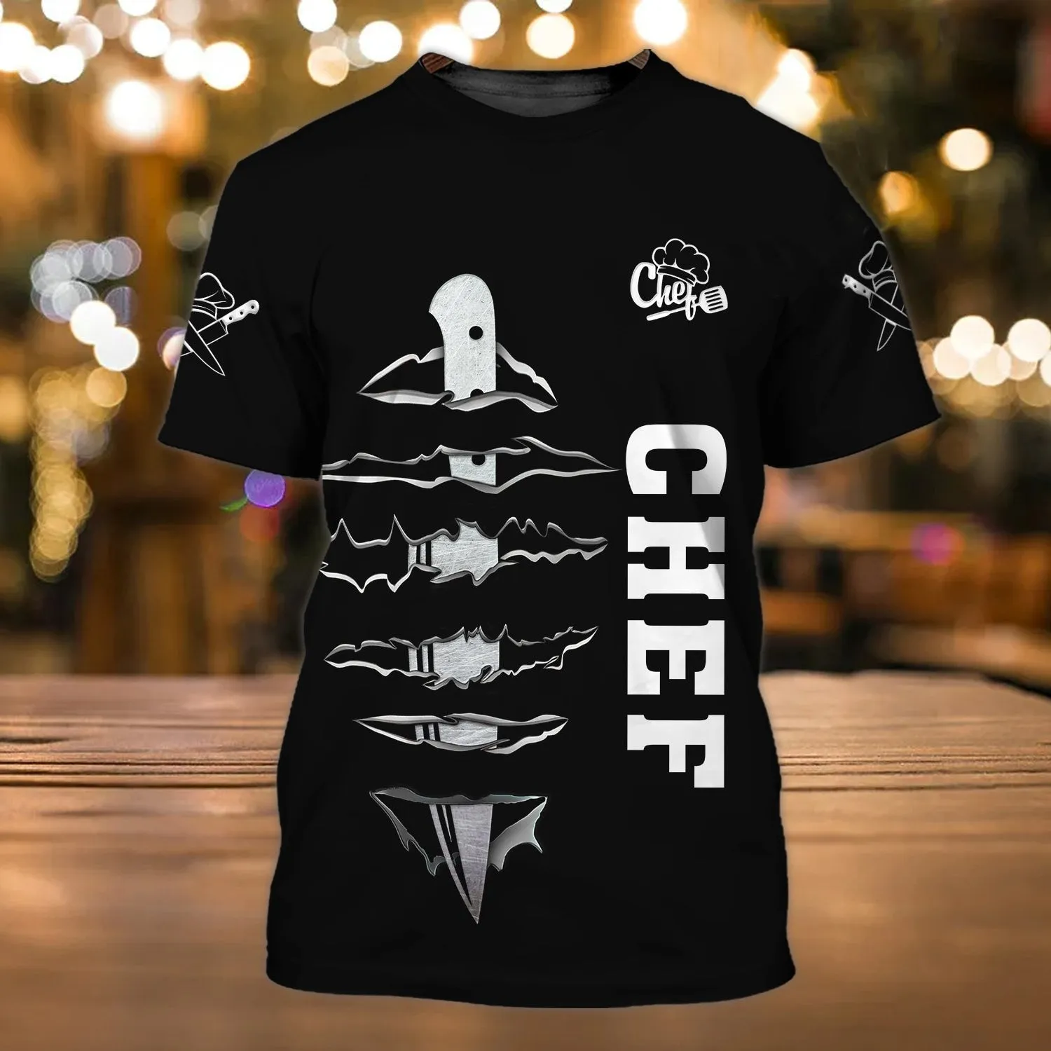 Chef Shirt T-shirtShort Sleeve