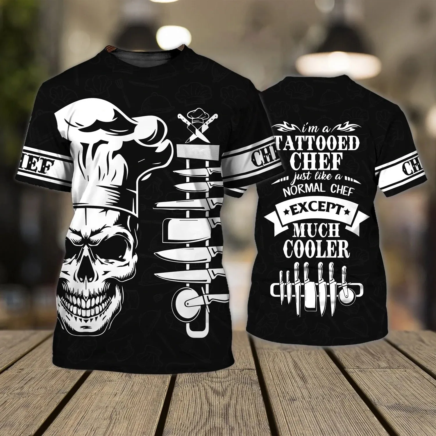 Chef Shirt T-shirtShort Sleeve