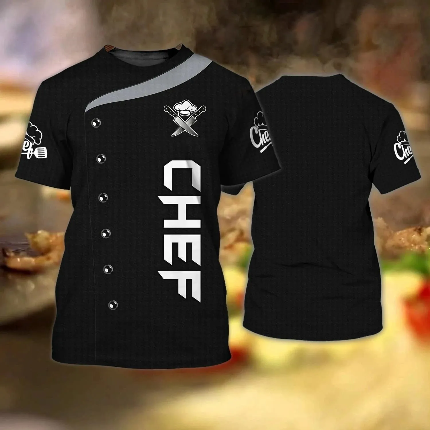 Chef Shirt T-shirtShort Sleeve
