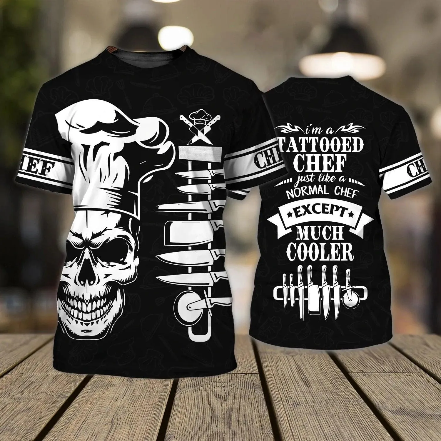 Chef Shirt T-shirtShort Sleeve