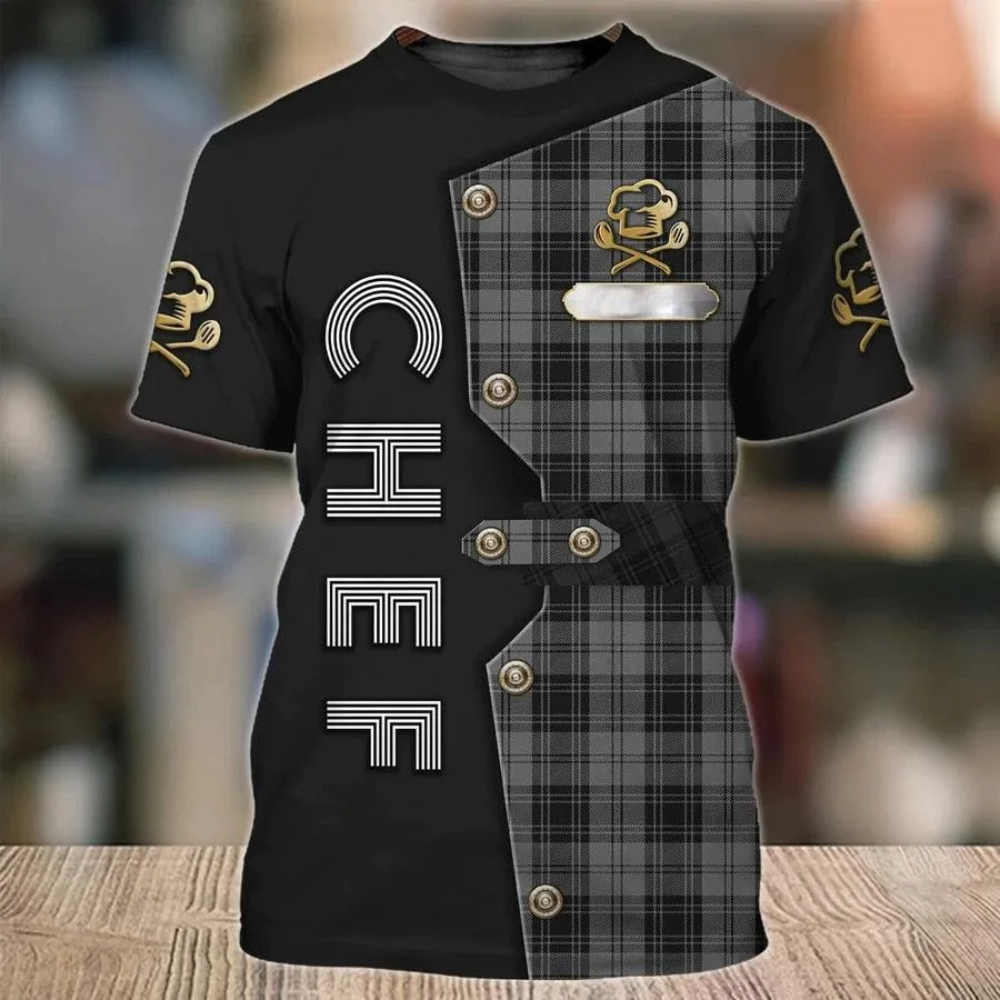 Chef Shirt T-shirtShort Sleeve