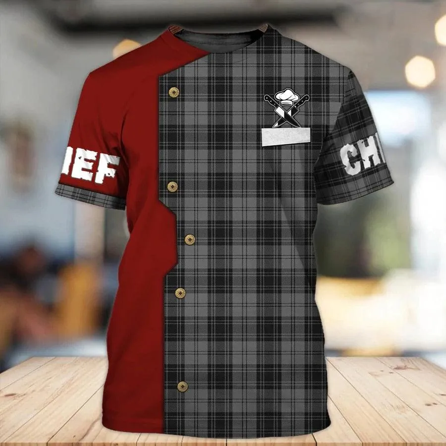 Chef Shirt T-shirtShort Sleeve