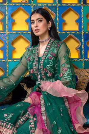 CHM-01 | Charizma Chimmer Chiffon Collection 2022 Vol 1 | Unstitched Embroidered Chiffon Suits