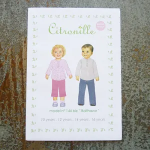 Citronille Patterns : Balthazar Teen's Top