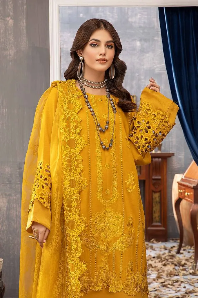 CKR-004 | Charizma Viscose Karandi Collection Winter Volume 1 2021-2022 | Unstitched Embroidered Viscose Karandi Suits