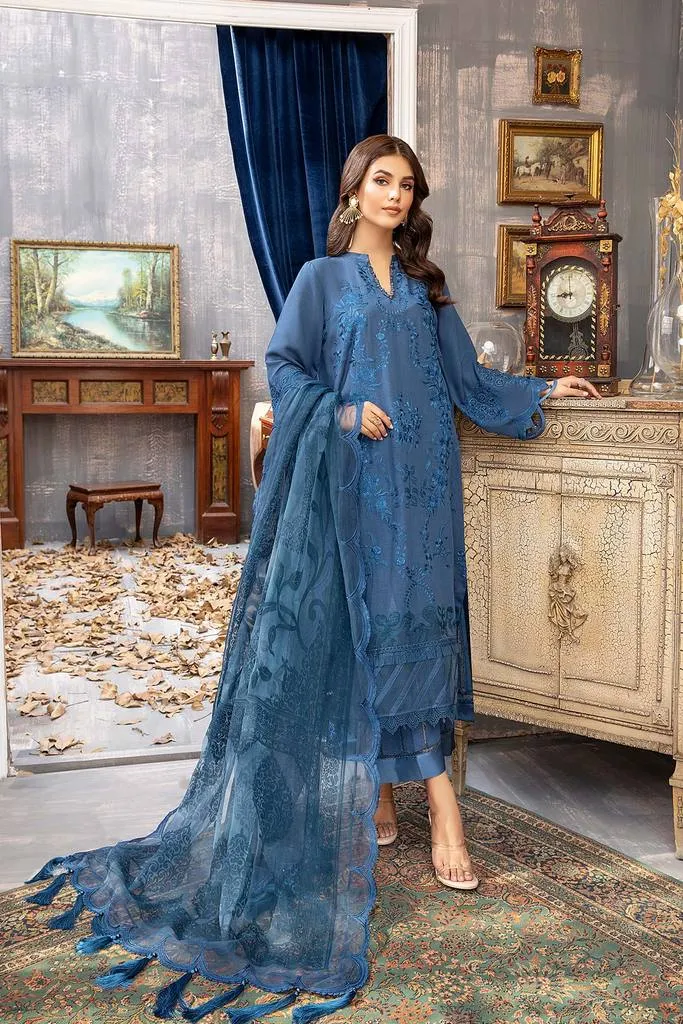 CKR-007 | Charizma Viscose Karandi Collection Winter Volume 1 2021-2022 | Unstitched Embroidered Viscose Karandi Suits