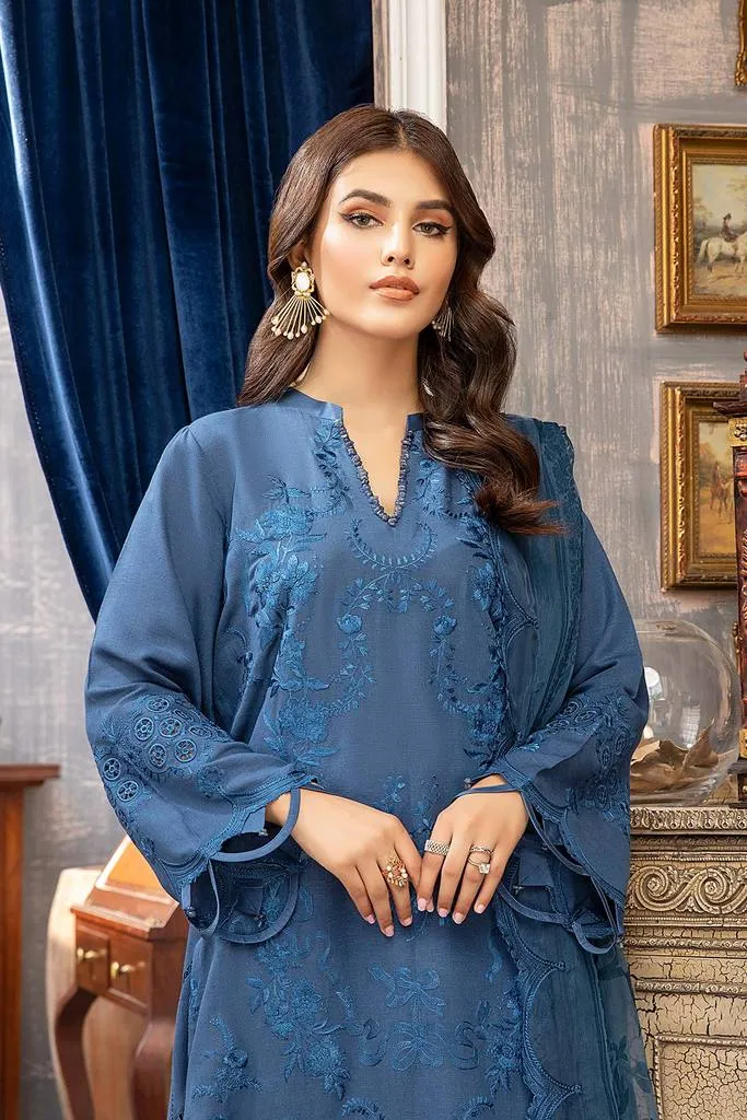 CKR-007 | Charizma Viscose Karandi Collection Winter Volume 1 2021-2022 | Unstitched Embroidered Viscose Karandi Suits