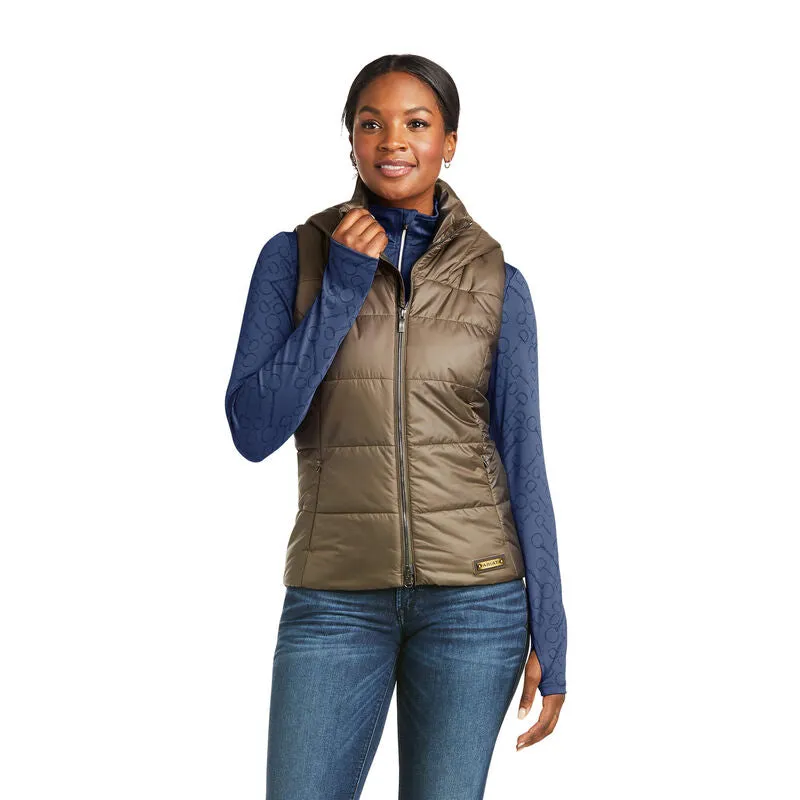CL10037249-S-Ban/Bark Womens Ariat Harmony Vest