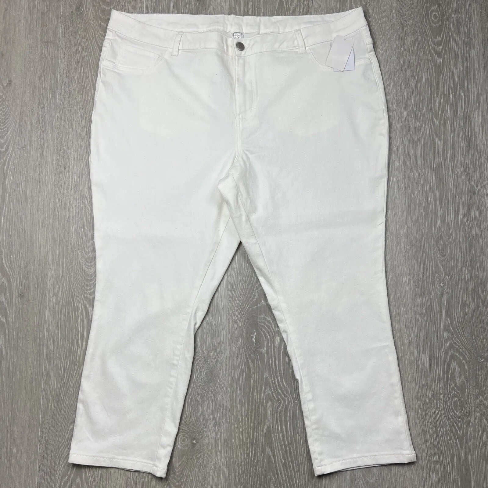 Clothing & Co Womens 3/4 Skinny Mid Rise Super Stretch Size 24 (New)