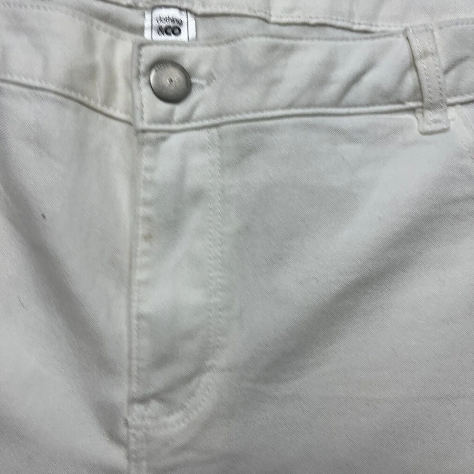 Clothing & Co Womens 3/4 Skinny Mid Rise Super Stretch Size 24 (New)