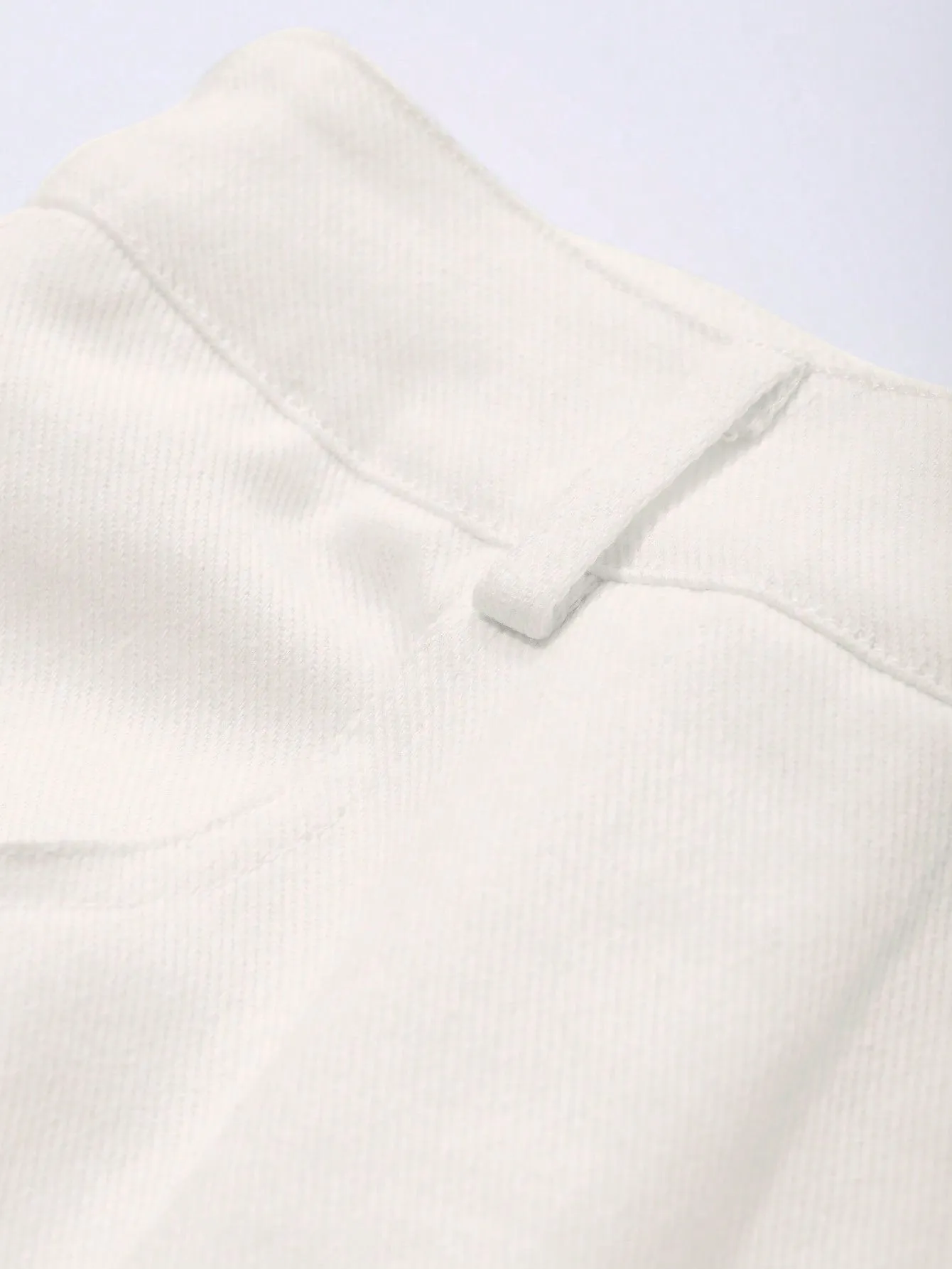 CM-BS811081 Women Casual Seoul Style Decorative 3D Pocket High Waist Bermuda Shorts - Beige