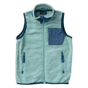 Colorblock Fleece Vest