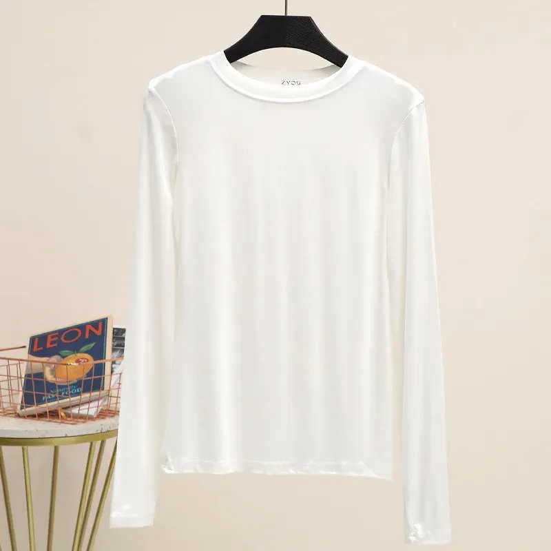 CosyChic Mock Neck Tee für Damen