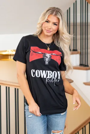Cowboy Killer Graphic Tee - Black