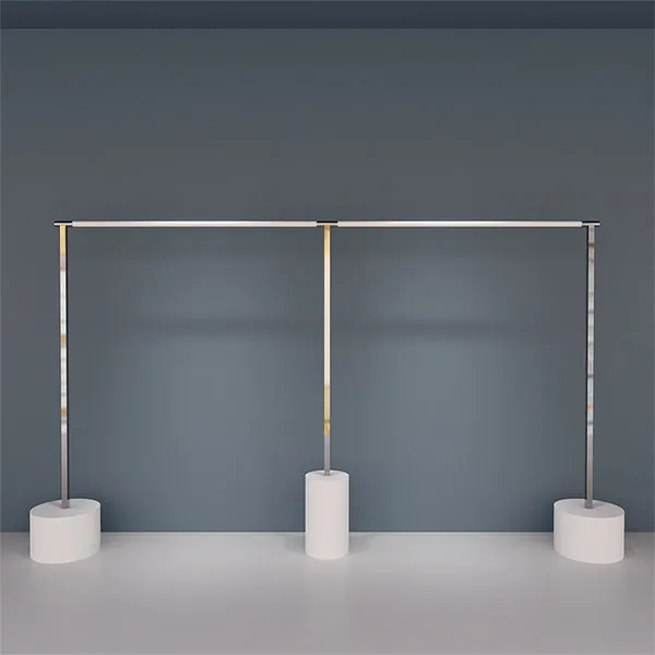 CR050 Clothing Store Garment Display Hanger Rack Metal