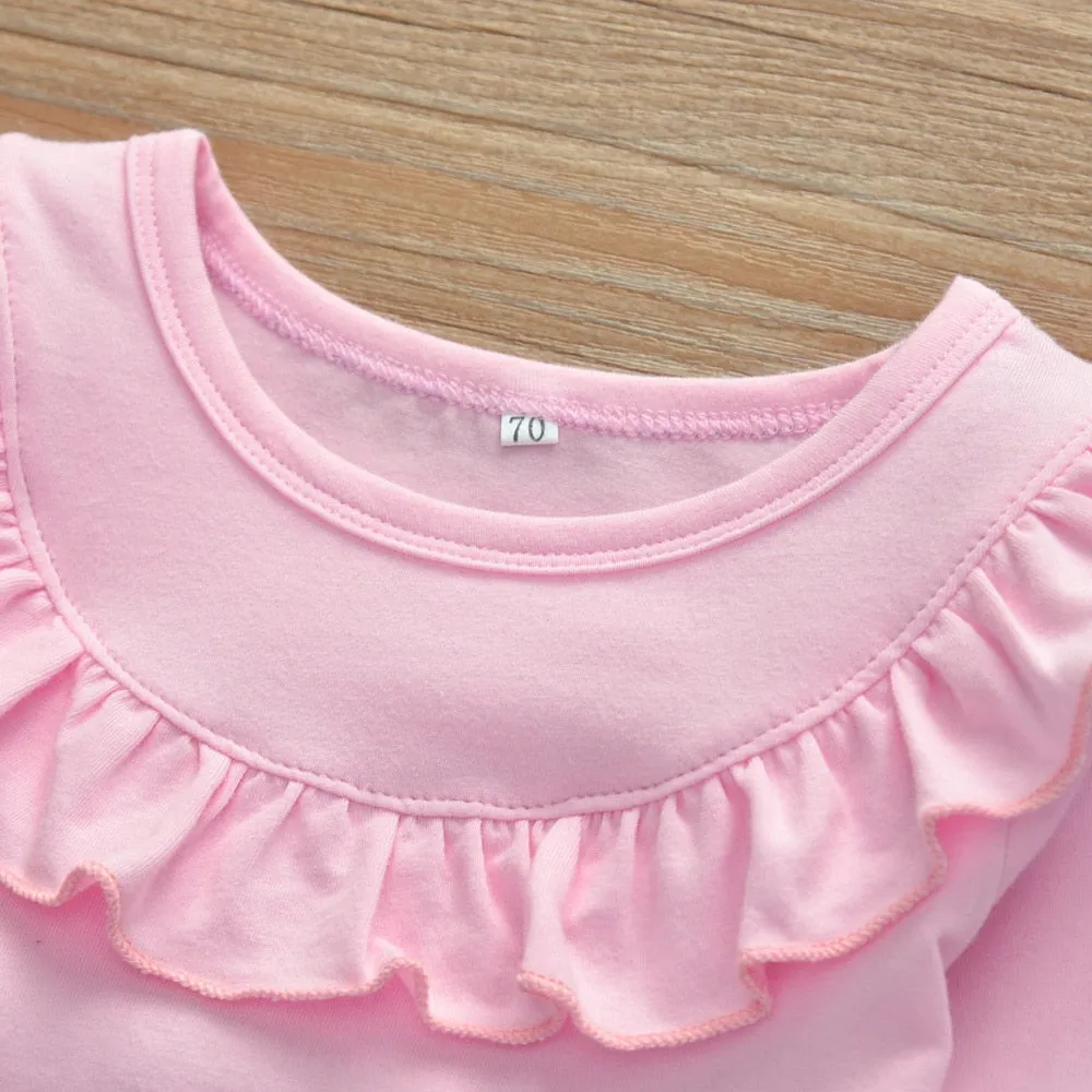 Cute Fold Ruffle