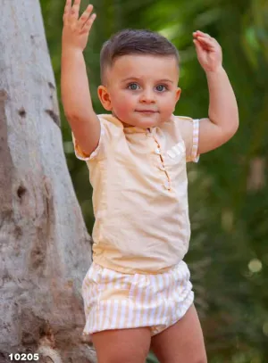 Dbb Collection Baby Boys Lemon Short Set